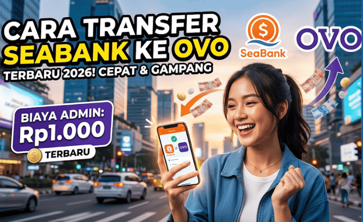 Cara Transfer SeaBank ke OVO, Syarat, Kode, dan Biaya Admin Terbaru